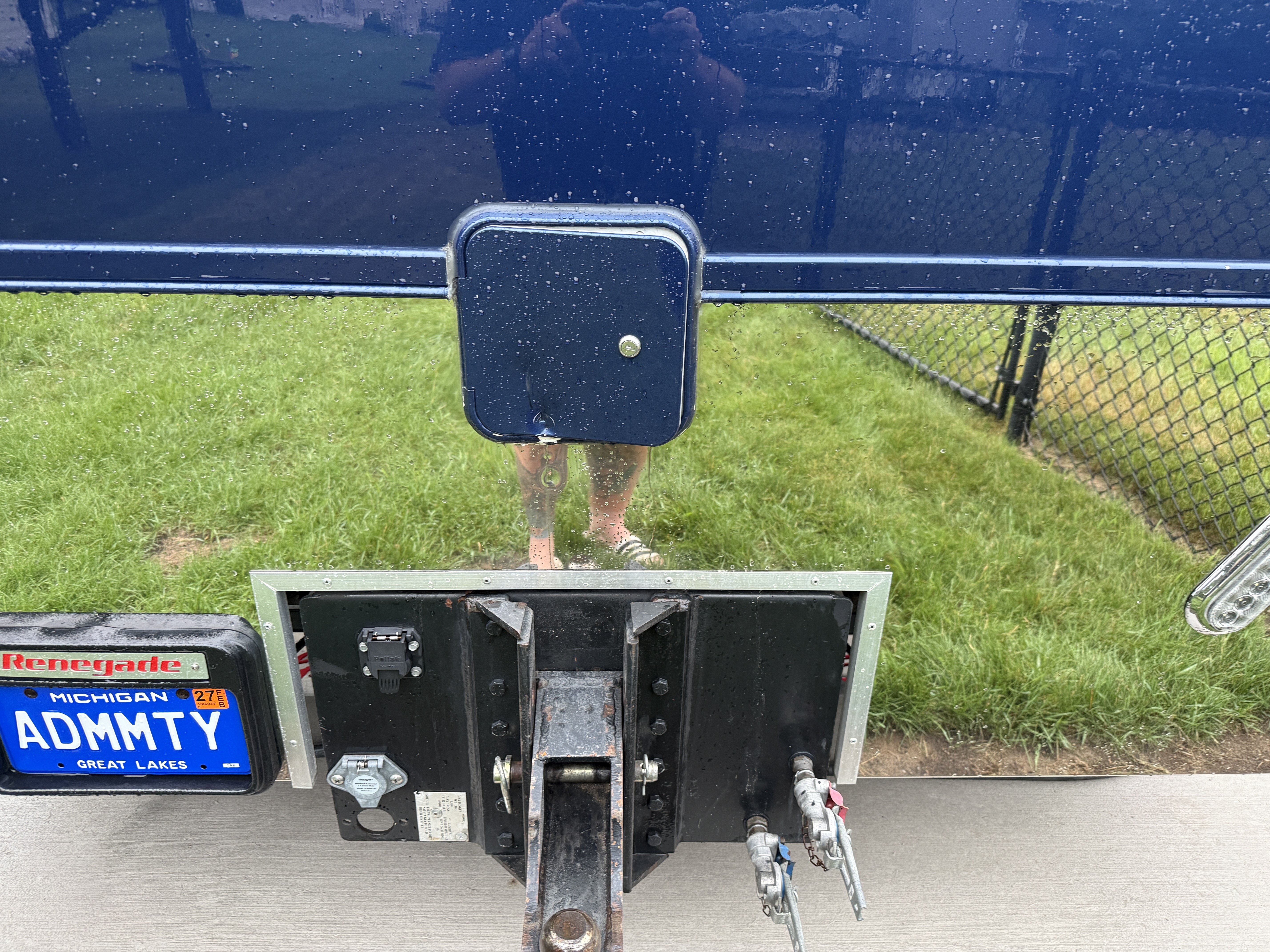 The RV Fuel Vault installed on a 2019 Renegade Classic N/A