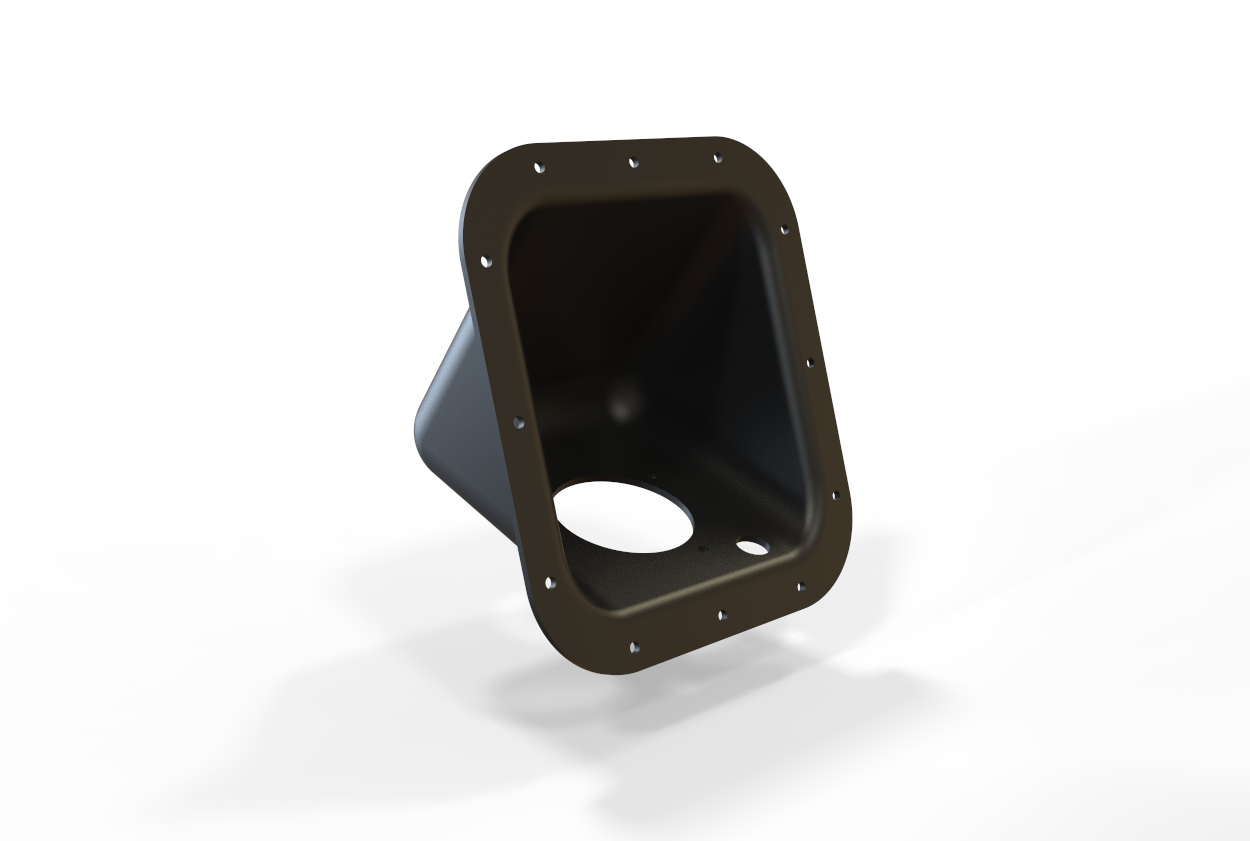 Standard Large Fuel Cap Housing Bezel, Factory Replacement